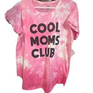 Trendy Pink Tie-Dye Women's Tee
